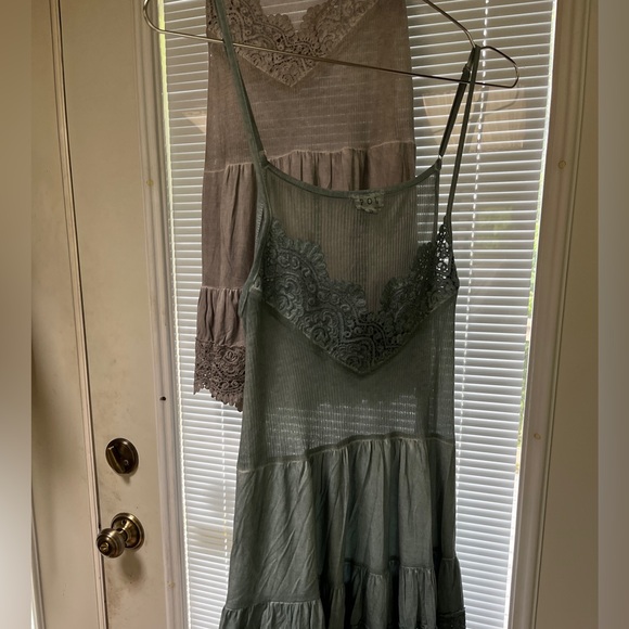 POL Gray Multiple use top: Dress, Tunic, Camisoles NWOT - Picture 2 of 16